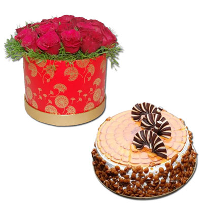 "Cake and Flowers - code CF02 - Click here to View more details about this Product